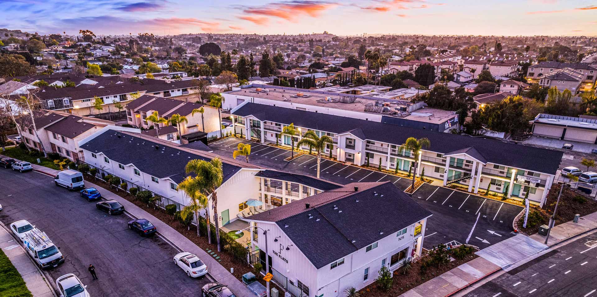 The Flats family apartments in La Mesa, California