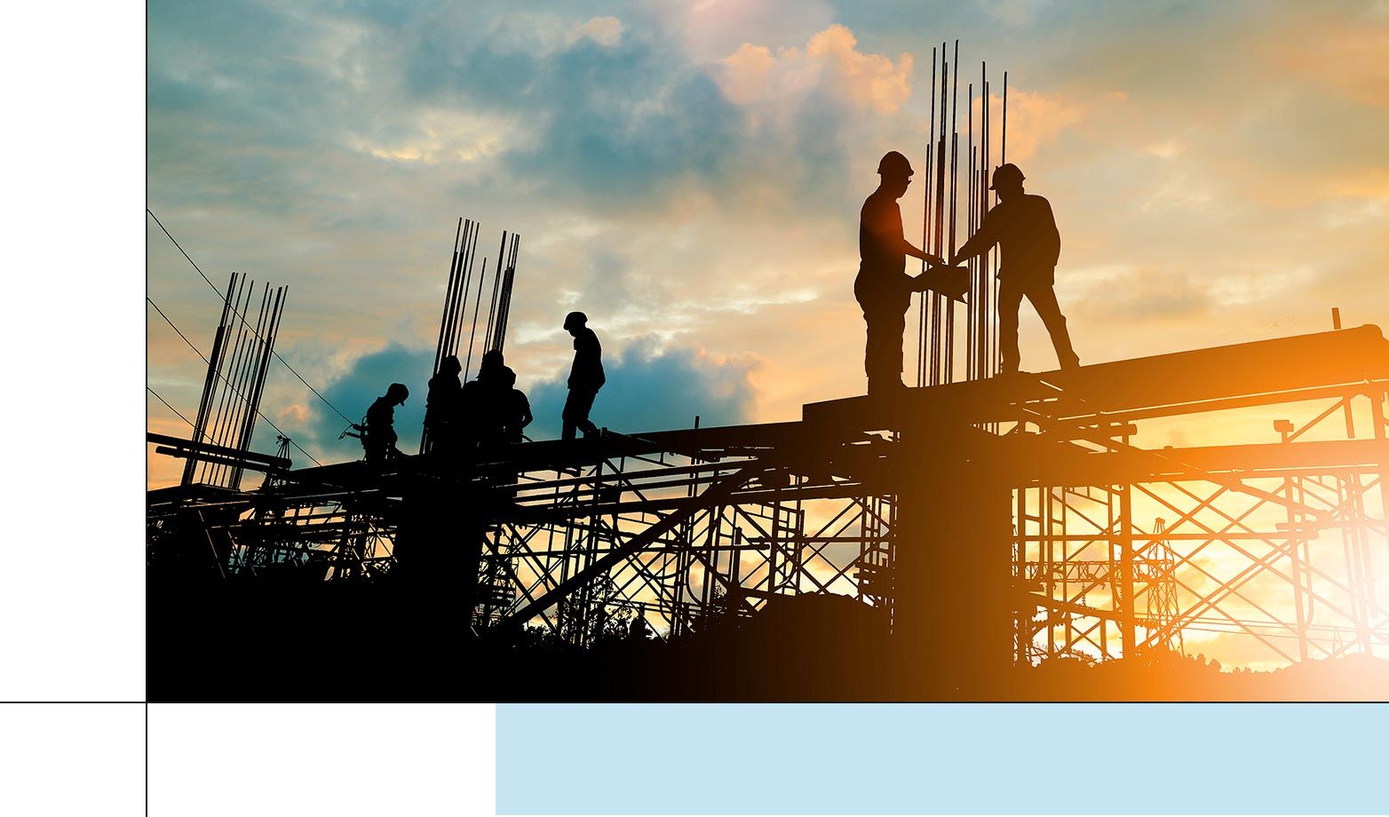 construction crew on the job