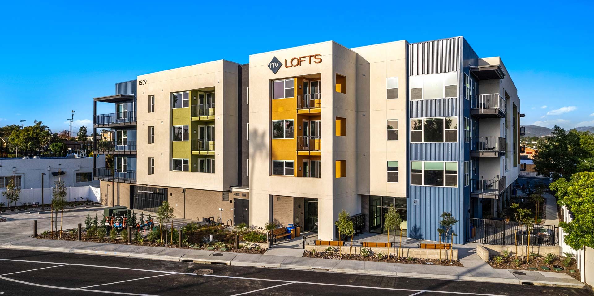 NV Lofts new apartments in Vista, California